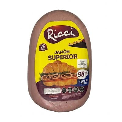 JAMON DE PIERNA SUPERIOR RICCI 1KG                                                                           