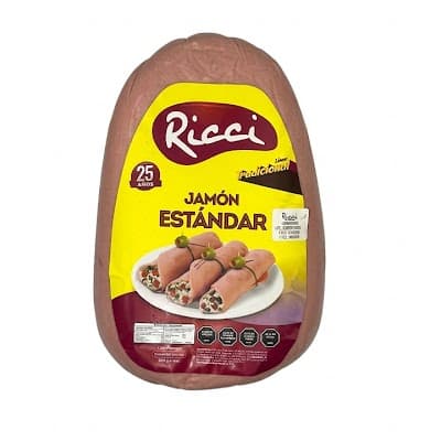 JAMON COCIDO ESTANDAR RICCI 1KG