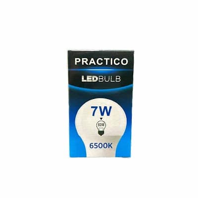 BOMBILLO LED PRACTICO 7W 6500K