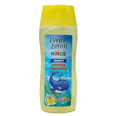 CHAMPU NIÑOS CON PROTENINA EVERY NIGHT 210ML