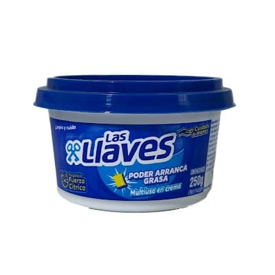 LAVAPLATOS CREMA LAS LLAVES 250GR*