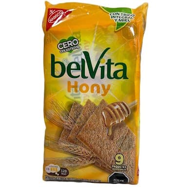 GALLETAS HONY BRAN BELVITA 252GR