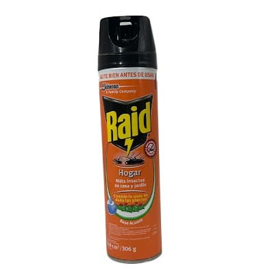 INSECTICIDA MATAINSECTOS HOGAR RAID 360ML