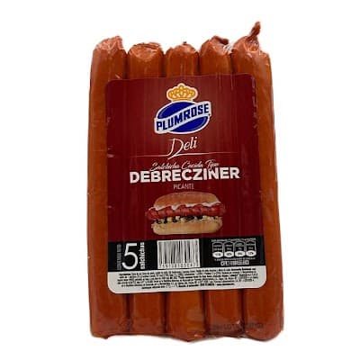 SALCHICHA COCIDA DEBRECZINER PLUMROSE 5UND