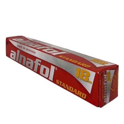 PAPEL DE ALUMINIO ALNAFOL 18MT