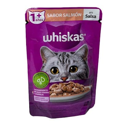 WHISKAS SALMON 85G