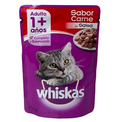 WHISKAS ADULTO CARNE 85GR