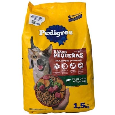 PEDIGREE ADULTO RAZA PEQUEÑA 1.5 KG