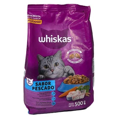 WHISKAS PESCADO 500GR                                                                             