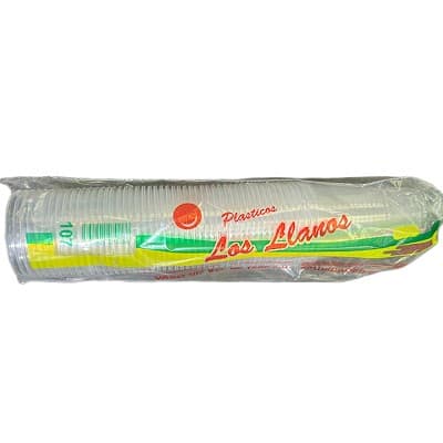VASOS PLASTICOS N107 LOS LLANOS 50UND