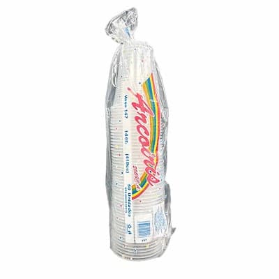 VASOS DESECHABLES  N 147 ARCOIRIS 50UND