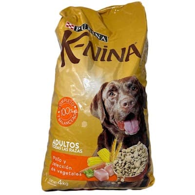 K NINA ADULTOS POLLO CON VEGETALES 4 KG