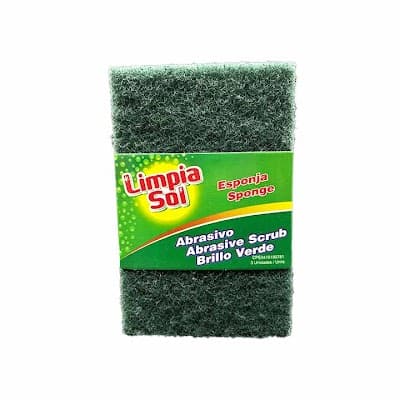  ESPONJA ABRASIVA LIMPIA SOL 3 UND